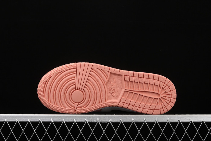 air jordan 1 mid pink quartz (gs) 555112-603