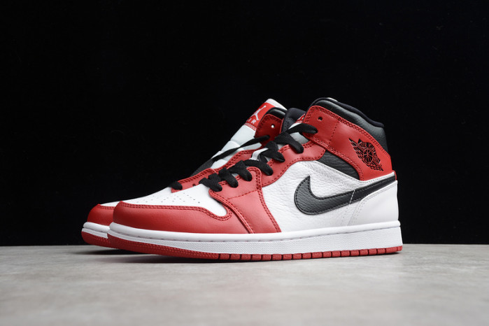 air jordan 1 mid “chicago” 554724-173