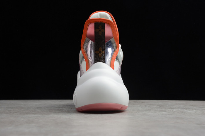lovt white orange sneaker