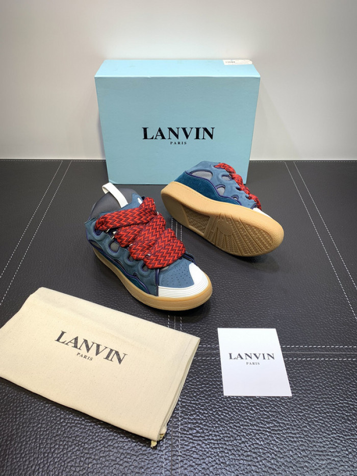 lanvin curb sneaker