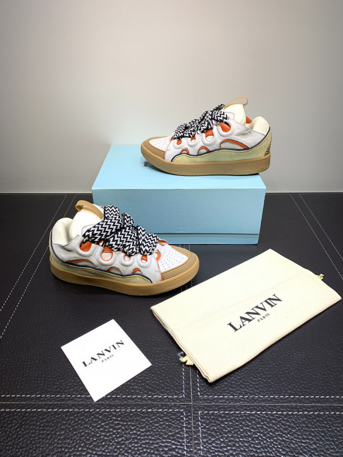 lanvin curb sneaker