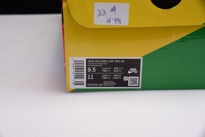 sean cliver x nike sb dunk low dc9936-100