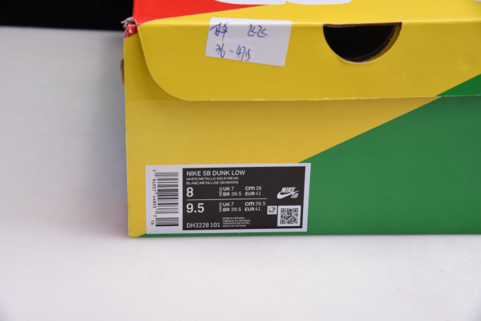 nike sb dunk low “mean green” dh3228-101