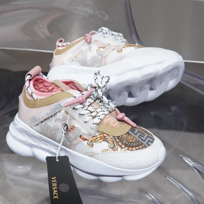 vse chain reaction pink sneaker