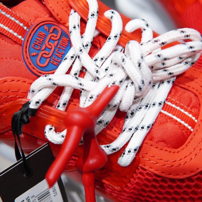 vse chain reaction red sneaker