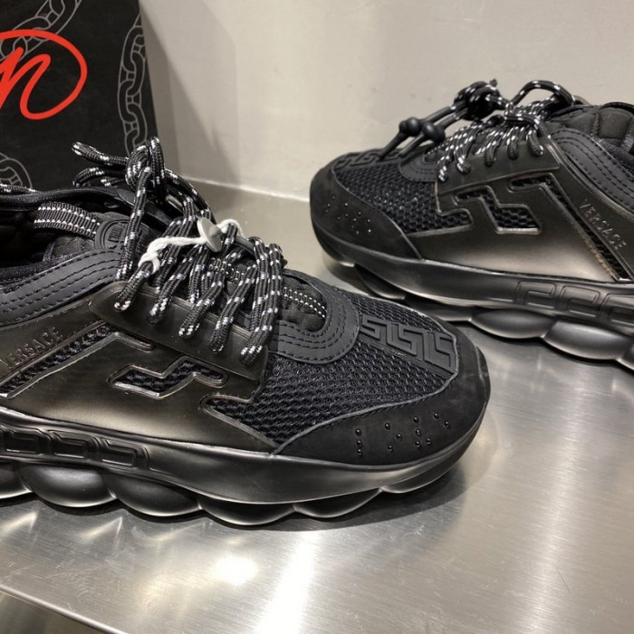 vse chain reaction black sneaker