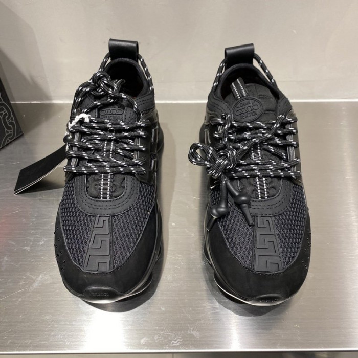 vse chain reaction black sneaker