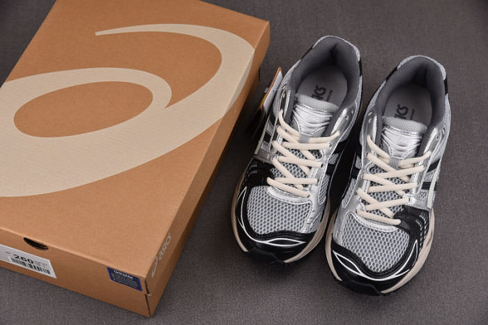 ASICS GEL-KAYANO 14 BLACK GLACIER GREY SILVER 1201A935-001