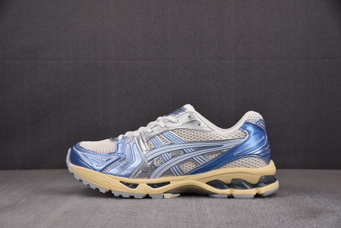 ASICS GEL-KAYANO 14 CREAM METALLIC BLUE 1203A537-102