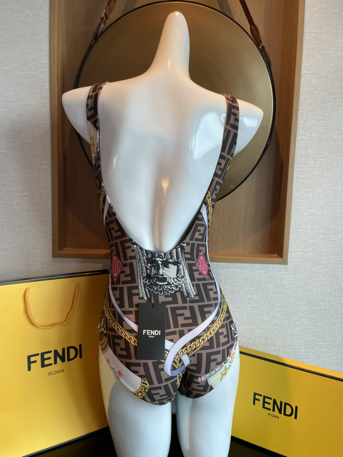 versa F**di swimsuit