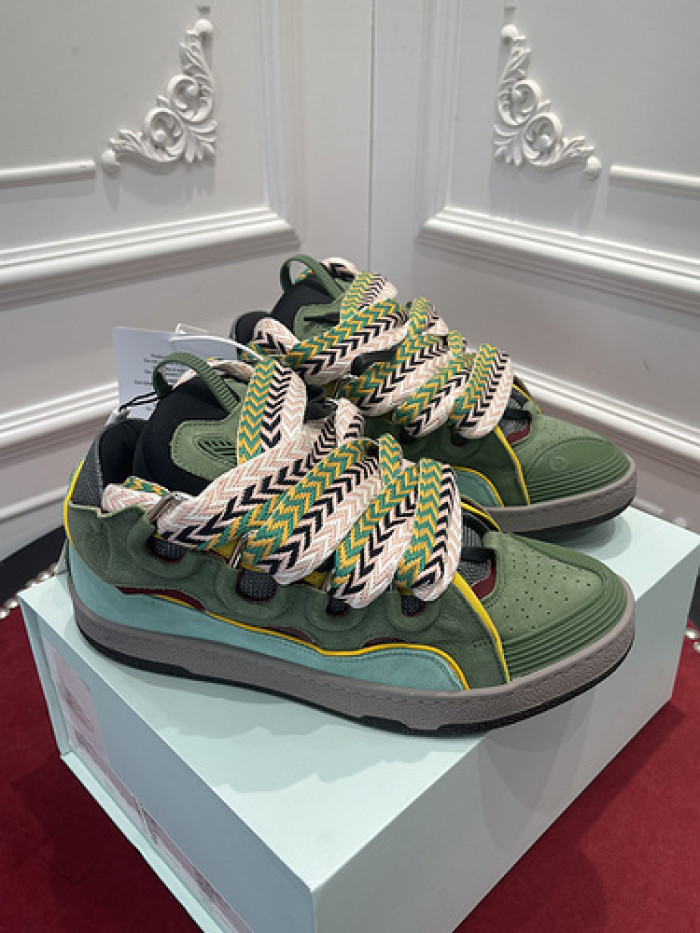 lanvin curb sneaker