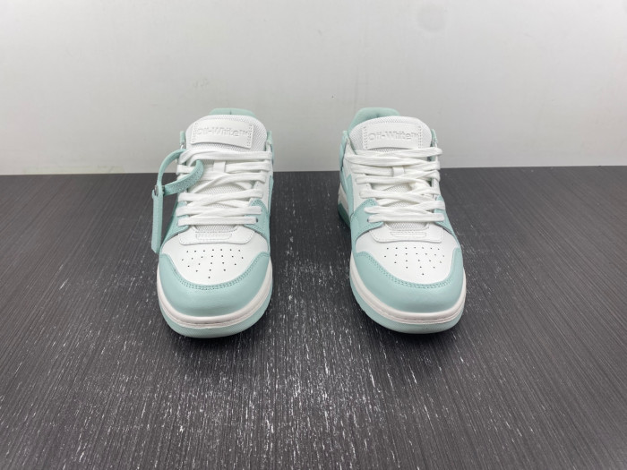 ofw out of office low-top leather sneakers