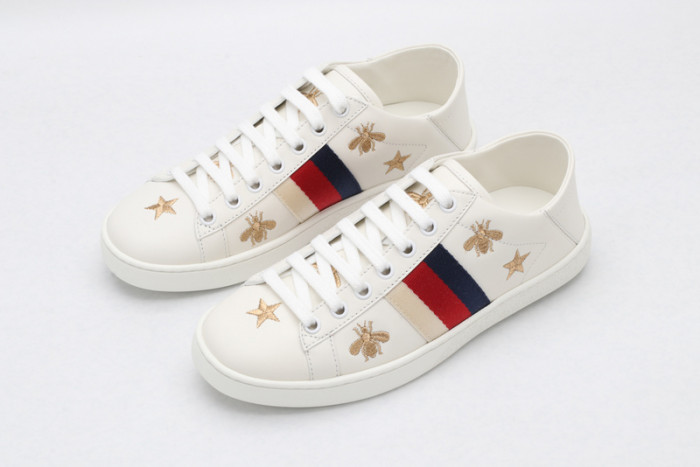 gi ace embroidered low-top sneaker