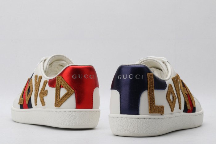 gi ace embroidered low-top sneaker