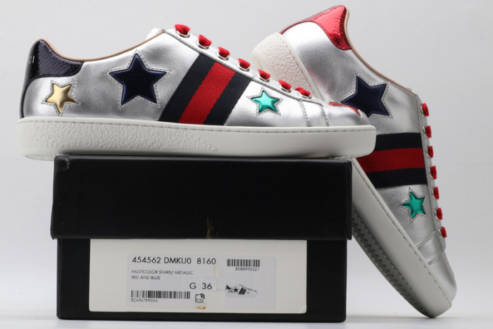 gi ace embroidered low-top sneaker