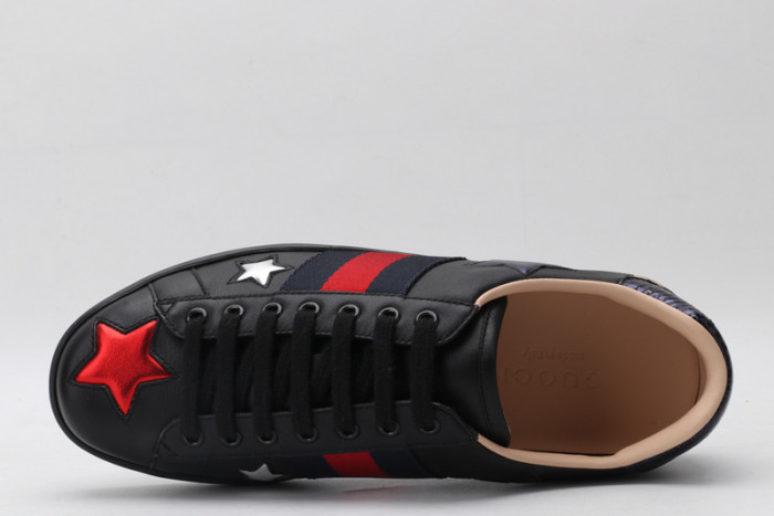 gi ace embroidered low-top sneaker