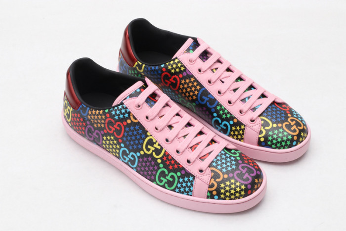 gi ace embroidered low-top sneaker
