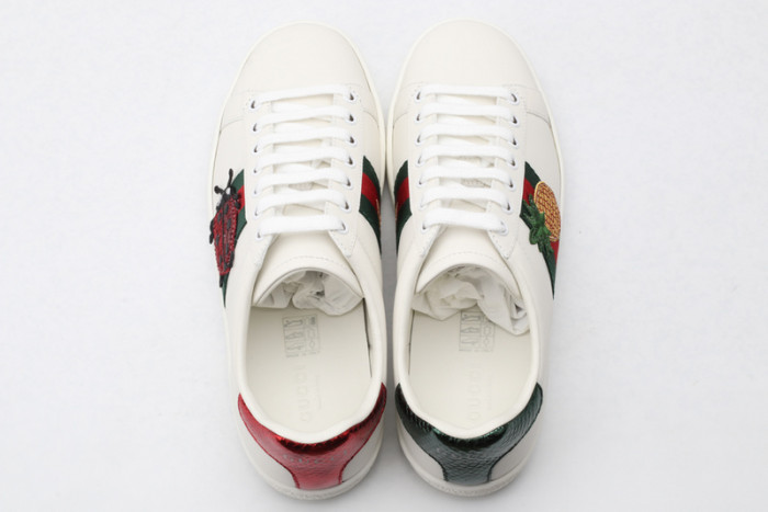 gi ace embroidered low-top sneaker