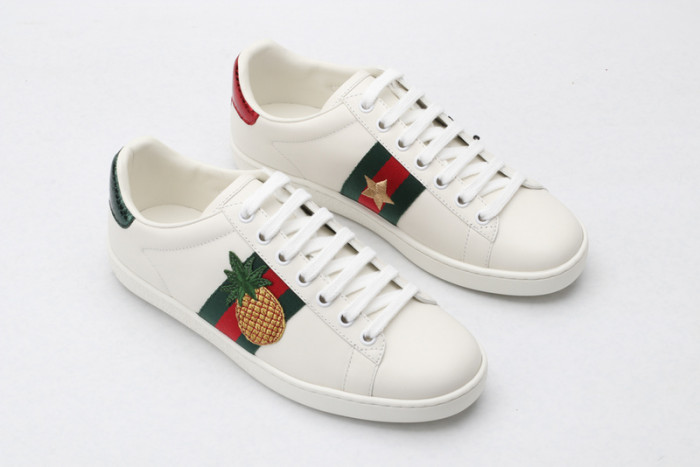 gi ace embroidered low-top sneaker