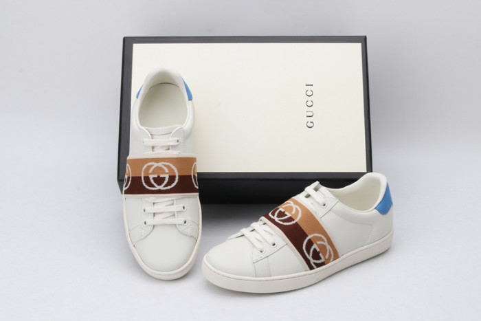 gi ace embroidered low-top sneaker