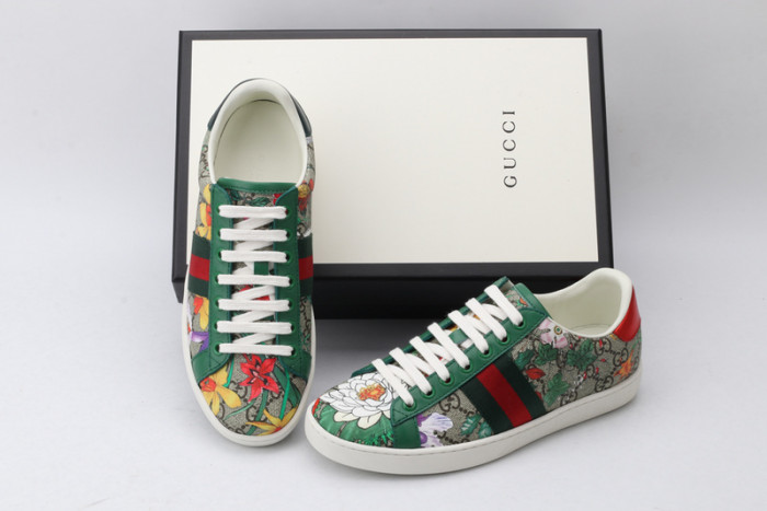 gi ace embroidered low-top sneaker