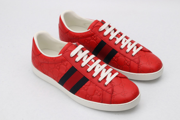 gi ace embroidered low-top sneaker