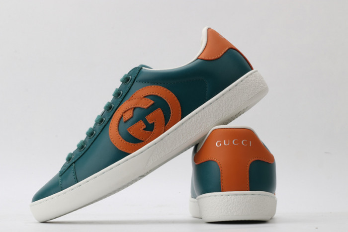 gi ace embroidered low-top sneaker