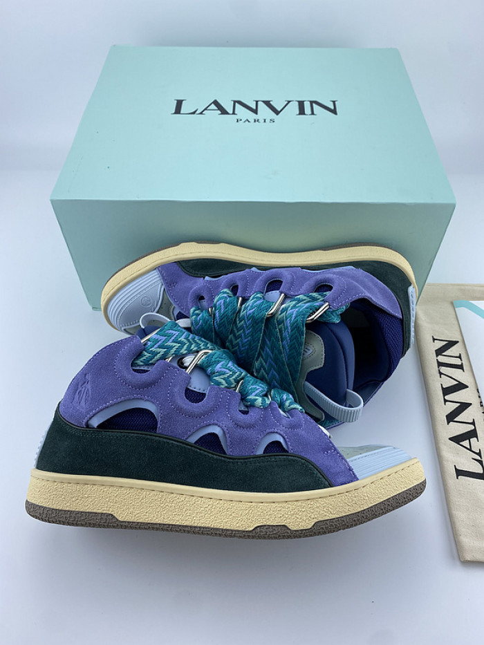 lanvin curb sneaker