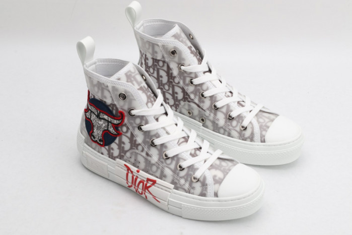 dr b23 high-top sneakers