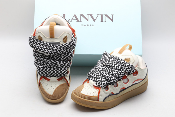 lanvin curb sneaker