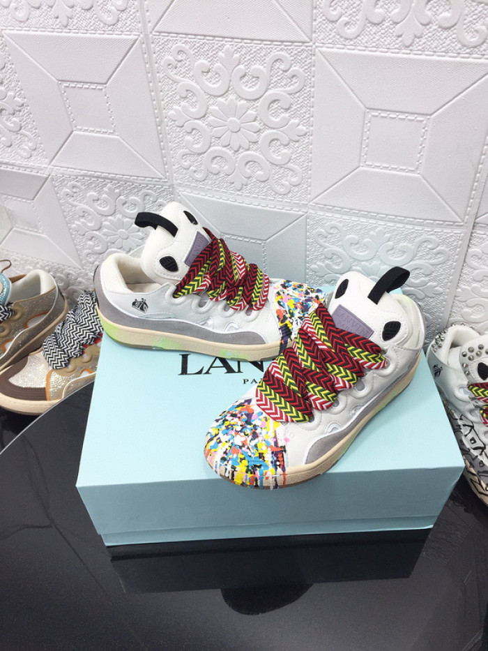 lanvin curb sneaker