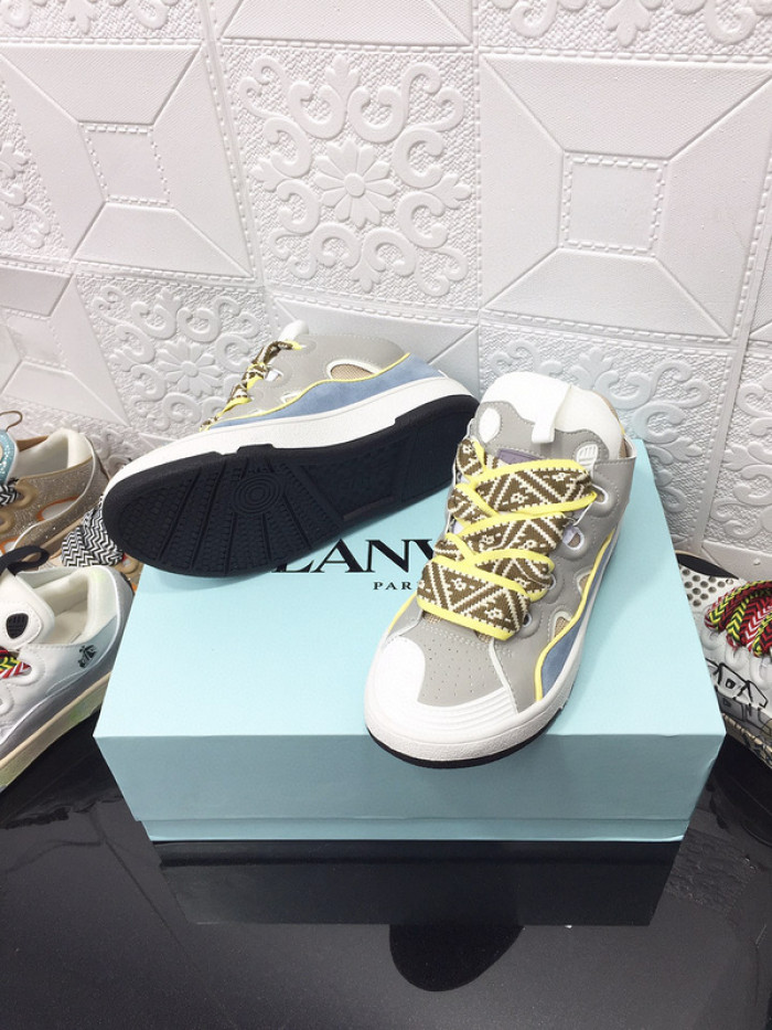 lanvin curb sneaker