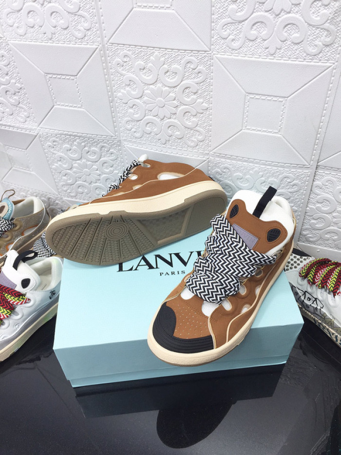 lanvin curb sneaker