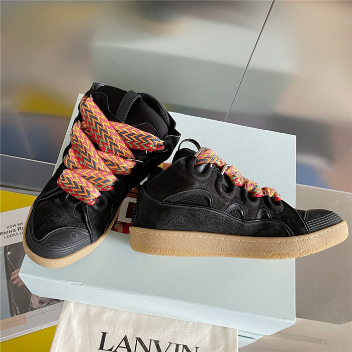 lanvin curb sneaker