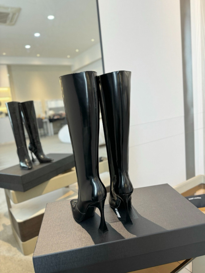 YSL HEEL BOOTS