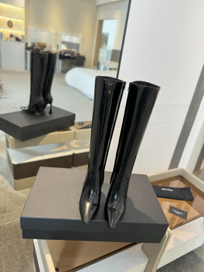 YSL HEEL BOOTS
