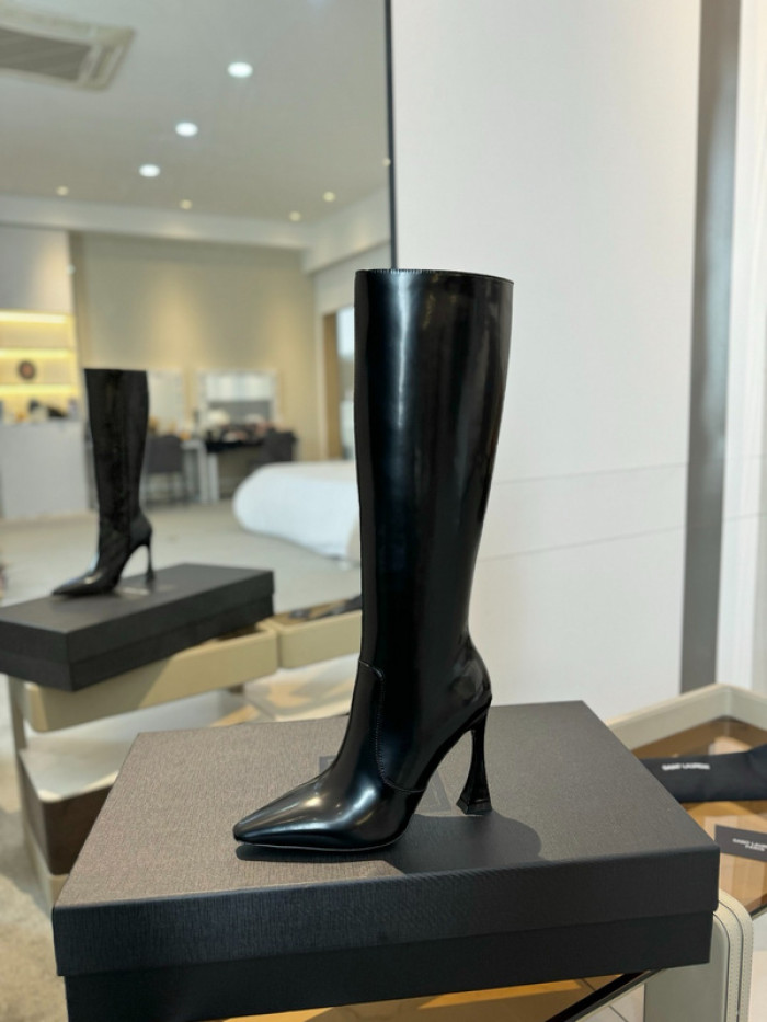 YSL HEEL BOOTS