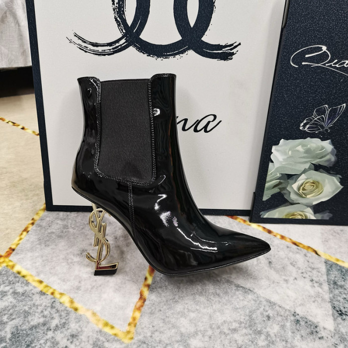 YSL HEEL BOOTS