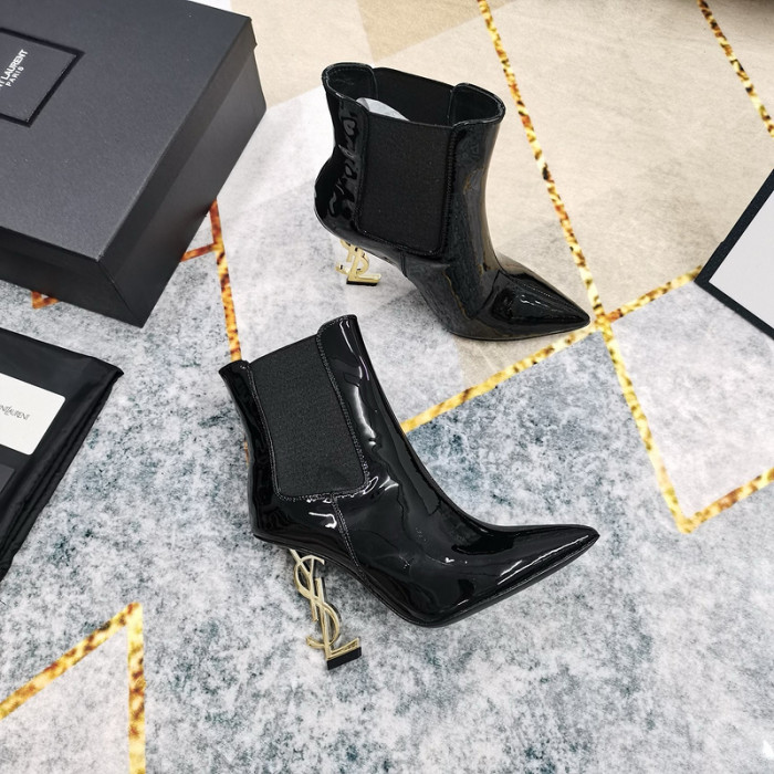 YSL HEEL BOOTS