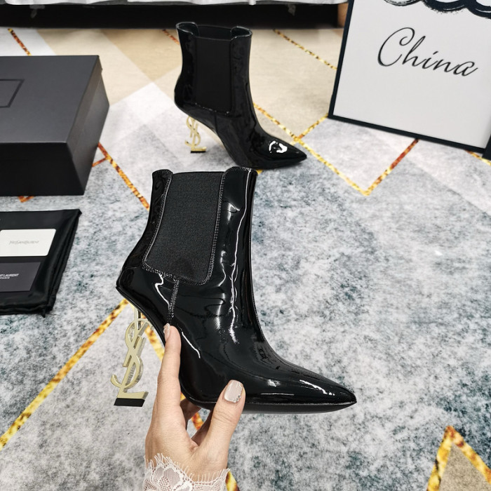 YSL HEEL BOOTS