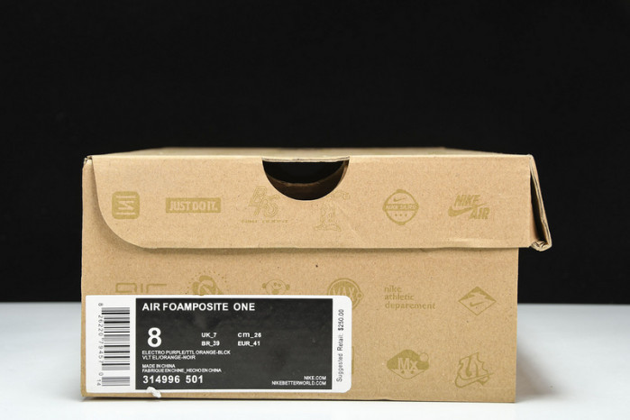 nike air foamposite one phoenix suns 314996-501