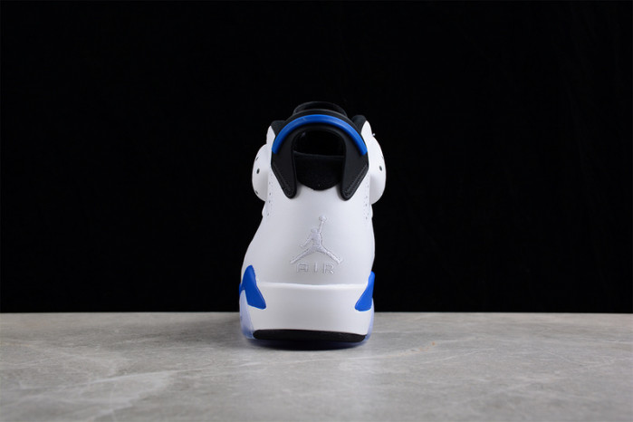 jordan 6 retro sport blue 384664-107