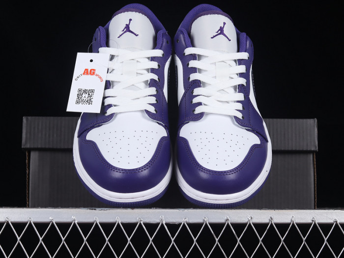 air jordan 1 low "purple" 553558-515