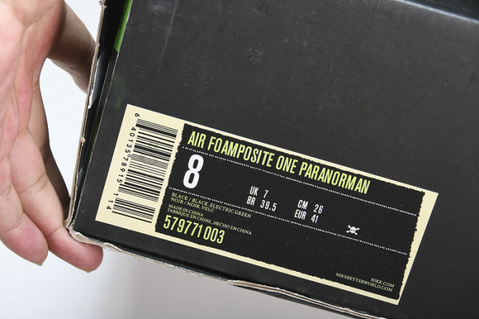 nike air foamposite one paranorman 579771-003