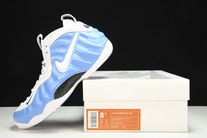 nike air foamposite pro university blue 624041-411