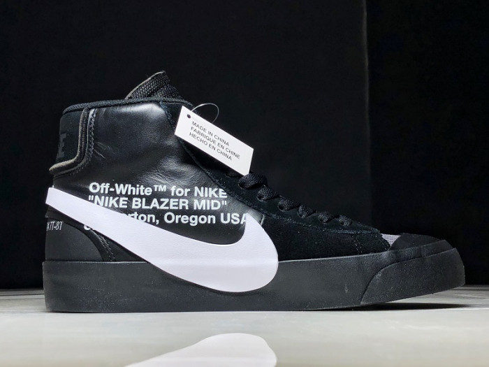 ofw nike blazer black - aa3832-001