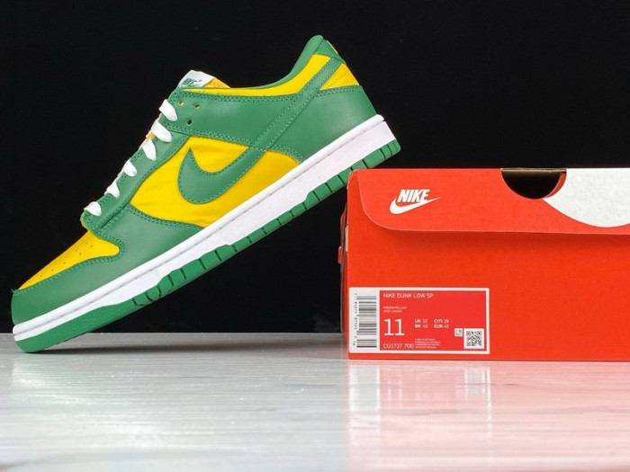 nike dunk low brazil cu1727-700