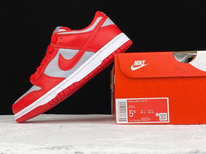 2020 nike dunk low sp university red cu1726-600