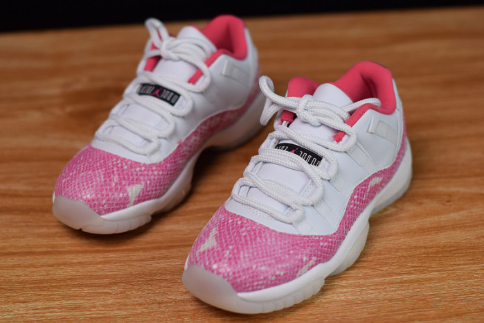 jordan 11 retro low snake rust pink (w) - ah7860-106