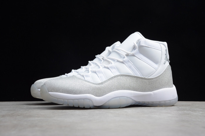 jordan 11 retro white metallic silver - ar0715-100